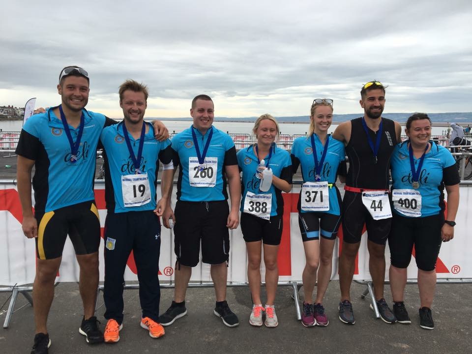 The Smylies team at The Wirral Triathlon
