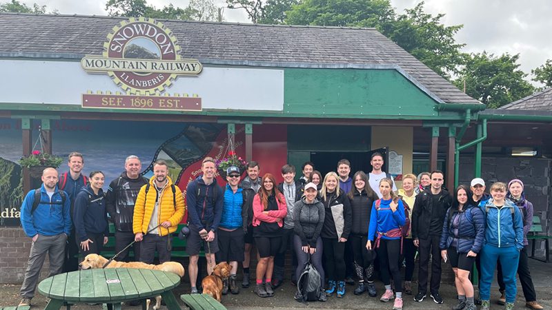 Smylies Team Climbs Mount Snowdon in Memory of Beloved Colleague