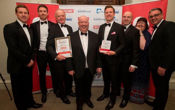 Smylies winning Echo Business Awards