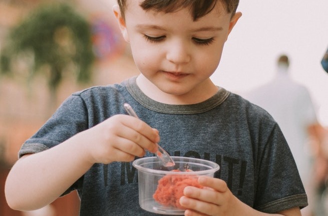 Child eating