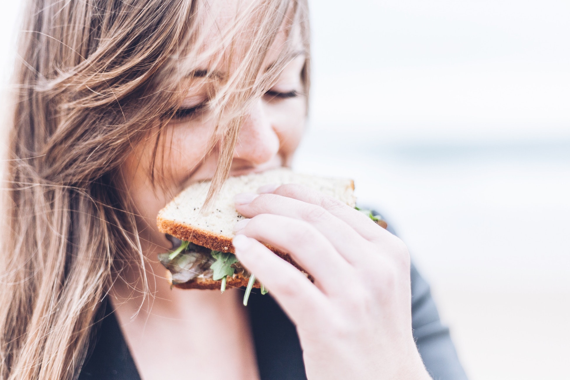 Women eating